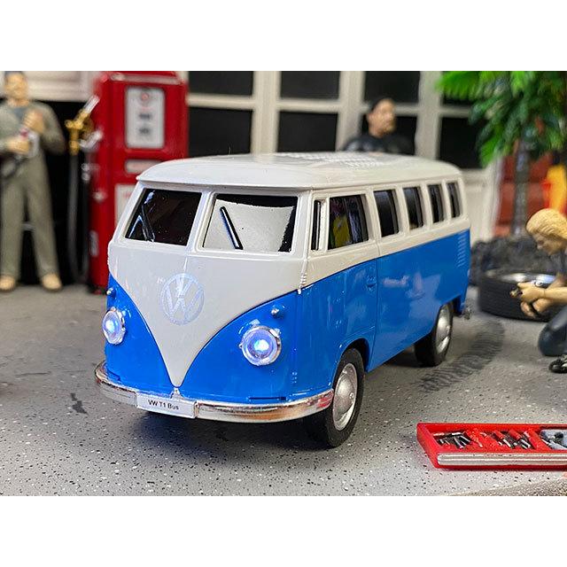 ワーゲンバス Bluetoothワイヤレススピーカー (ブルー ワーゲンバス Bluetoothワイヤレススピーカー (ブルー