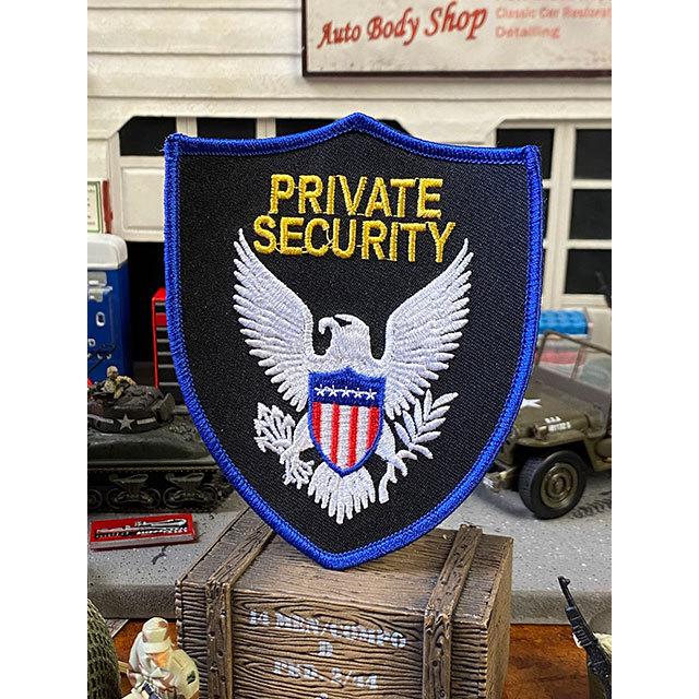 アメリカの警備会社のワッペン プライベートセキュリティ Lサイズ アメリカン雑貨 アメリカ雑貨 アメリカ雑貨通販キャンディタワー 通販 Yahoo ショッピング