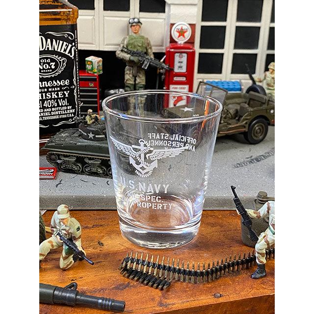ミリタリーグラス　（U.S.ネイビー）　■　アメリカン雑貨　アメリカ雑貨 爆買 | 