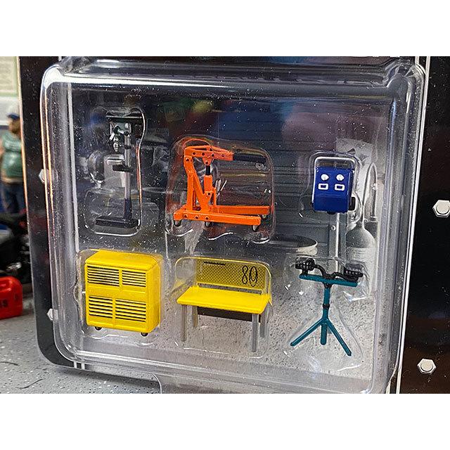 ミニカーがカッコヨク演出できるガレージキット　1/64スケール　（マッスルカーガレージホビーコレクション）　■　アメリカン雑貨 |  | 01