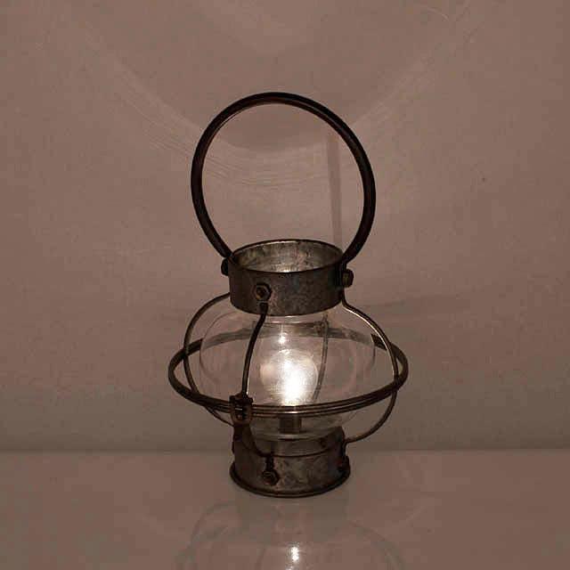 DULTON（ダルトン） LEDランタン アンティークシルバー 単三電池式