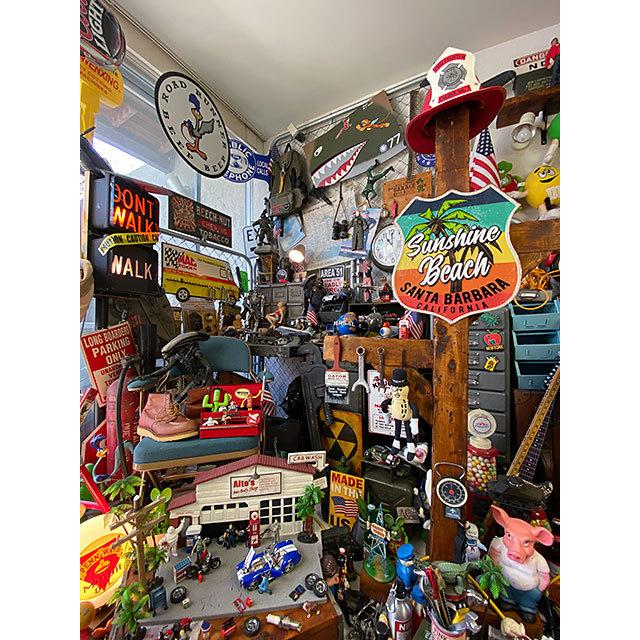 サンシャインビーチ　エンボス　ティンサイン ■ アメリカン雑貨 アメリカ雑貨 |  | 05