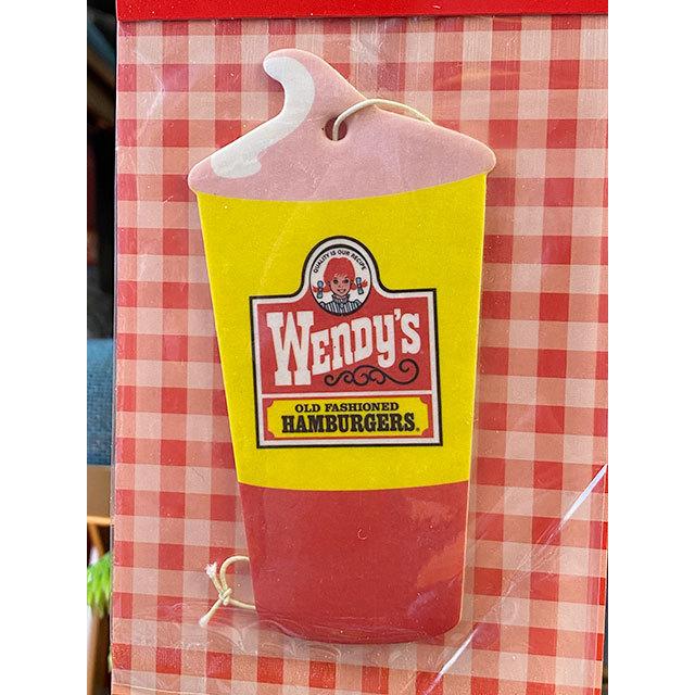 ウェンディーズ　エアーフレッシュナー　（ドリンク・イエロー/ジュースの香り）　■　アメリカン雑貨　アメリカ雑貨　芳香剤 |  | 01