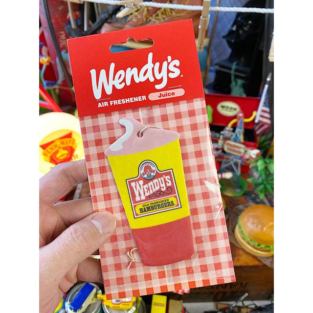 ウェンディーズ　エアーフレッシュナー　（ドリンク・イエロー/ジュースの香り）　■　アメリカン雑貨　アメリカ雑貨　芳香剤 |  | 02