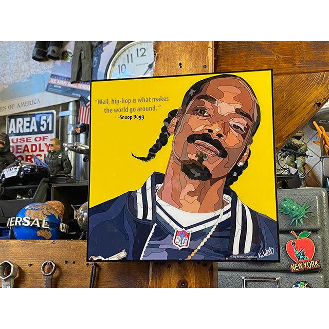 スヌープ・ドッグ ポップアートフレーム □ アメリカン雑貨 アメリカ