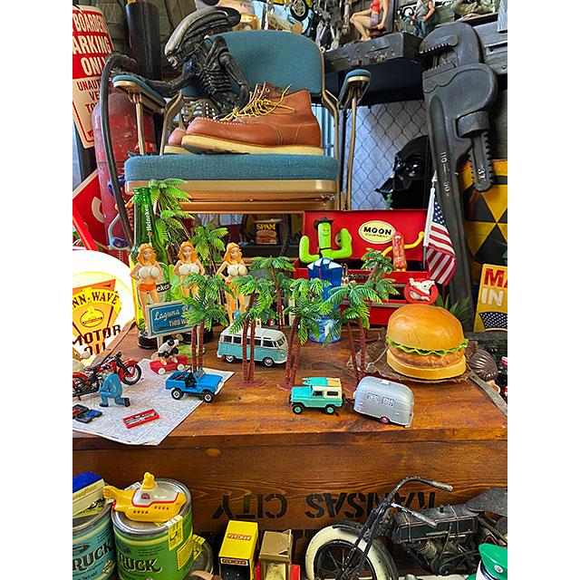 南の島のヤシの木のオブジェ （Lサイズ6本セット