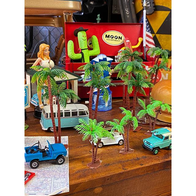 南の島のヤシの木のオブジェ　（Lサイズ3本+Sサイズ3本の合計6本セット）　■　アメリカン雑貨　アメリカ雑貨 |  | 06