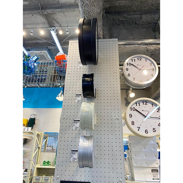 DULTON（ダルトン） ダブルフェイスクロック Sサイズ （ブラック