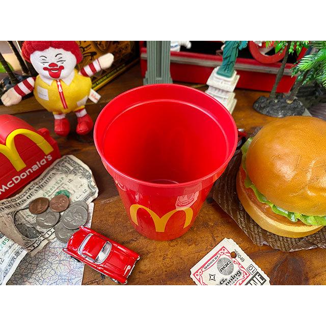 マクドナルド プラカップ （レッド） □ アメリカン雑貨 アメリカ雑貨