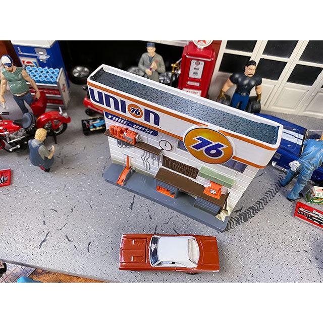 ユノカル76サービスステーション＆1970年ダッジ　コロネット　スーパービー ■ アメリカン雑貨 アメリカ雑貨 |  | 01