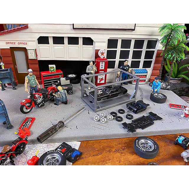 Jada　映画　ワイルドスピード　ビルド＆コレクト ドム 1970年ダッジ　チャージャーR/T　ミニカー ガレージケース 1/55 |  | 07
