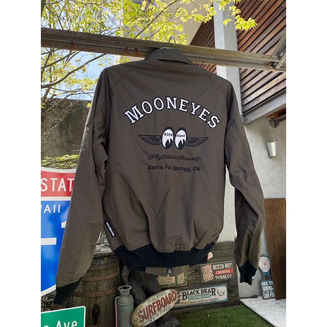 ムーンアイズ スイングトップジャケット 春夏仕様 カーキ Lサイズ アメリカン雑貨 アメリカ雑貨 初売り