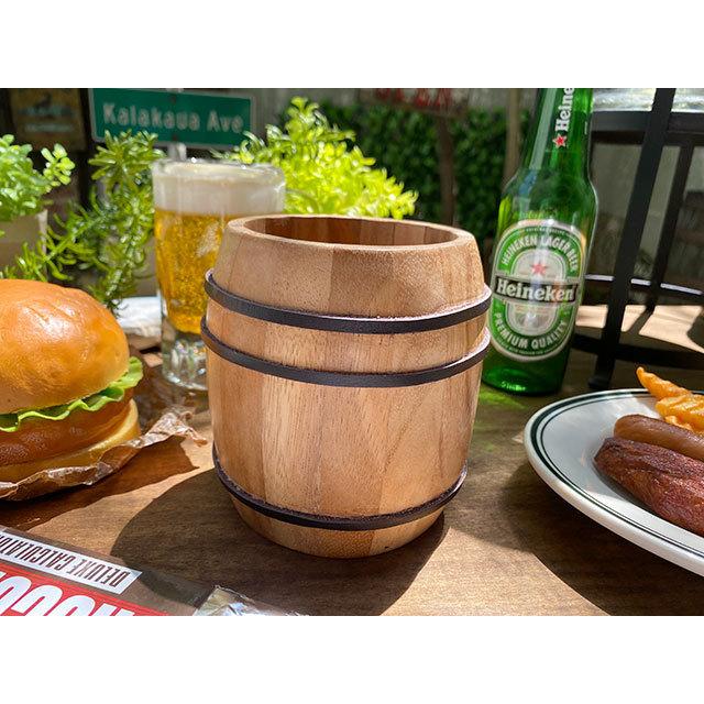 木樽型小物入れ　バレルポット ■ アメリカン雑貨 アメリカ雑貨 爆買 | 