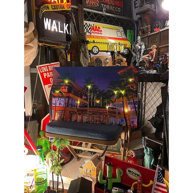 ハワイアン　キャンバスアート　（インターナショナルマーケットプレイス/LEDライト付き）　栗山義勝　■　アメリカン雑貨　アメリカ雑貨 |  | 03