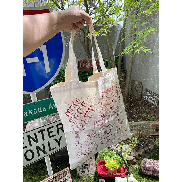 NYブルックリン　スタジオが手がけたマップトート　MADE IN U.S.A.　（ニューヨーク）　■　アメリカン雑貨　アメリカ雑貨 爆買 |  | 04