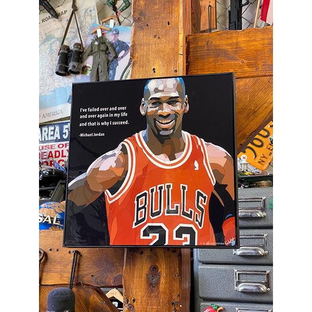 新品 特大サイズ No 4】 ポップアートパネル マイケル ジョーダン