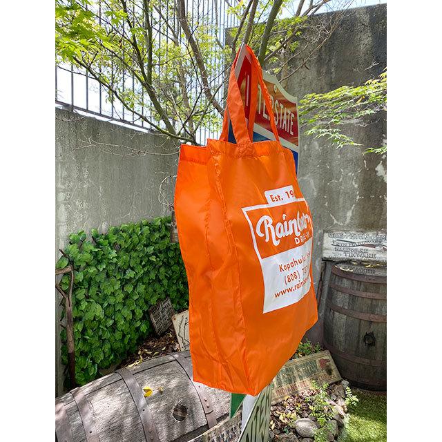レインボードライブイン　ショッピングトートバッグ　（オレンジ）　■　アメリカン雑貨　アメリカ雑貨　エコバッグ |  | 01