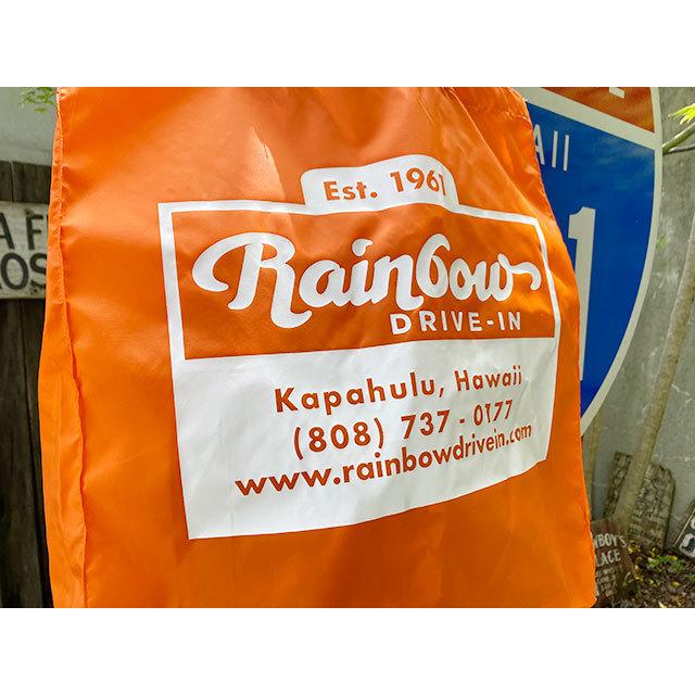 レインボードライブイン　ショッピングトートバッグ　（オレンジ）　■　アメリカン雑貨　アメリカ雑貨　エコバッグ |  | 02