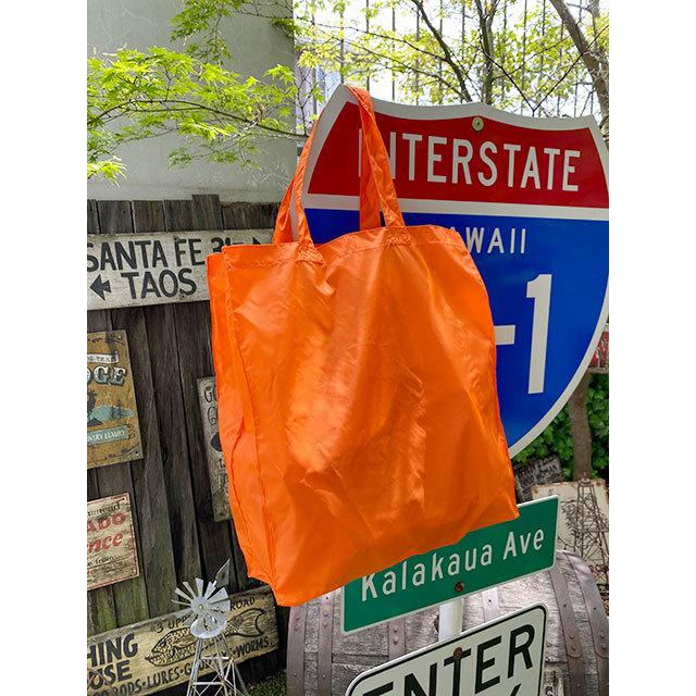 レインボードライブイン　ショッピングトートバッグ　（オレンジ）　■　アメリカン雑貨　アメリカ雑貨　エコバッグ |  | 04