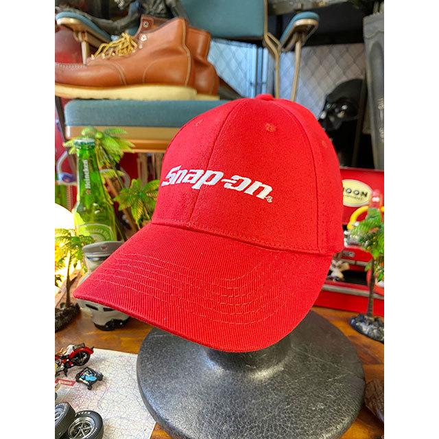 スナップオン　ストレッチフィットキャップ　（レッド）　■ アメリカン雑貨 アメリカ雑貨 | 