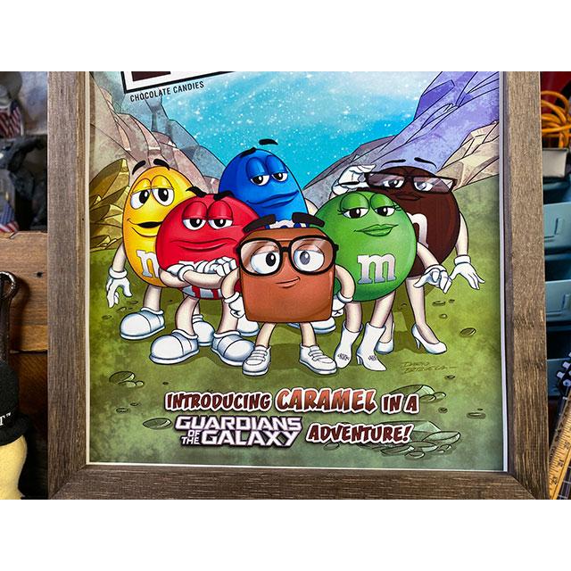 額縁➕ポスター ポスターフレーム （m&m's/ガーディアンズ・オブ・ザ・ギャラクシー