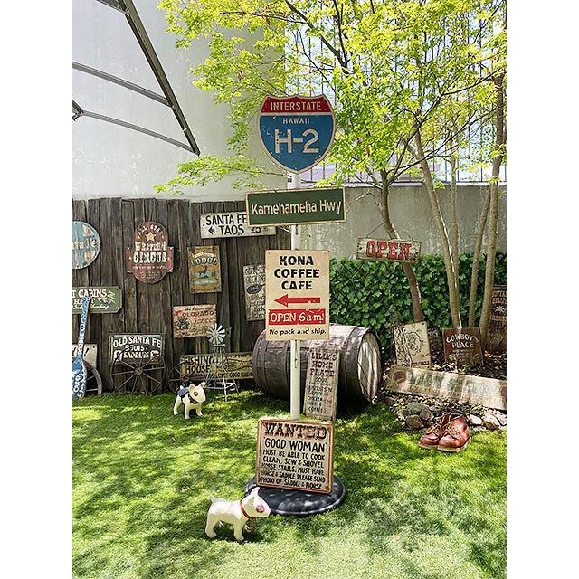 ハワイの道路標識　ウッドサイン　（H-2）　■ アメリカ雑貨 アメリカン雑貨 |  | 04