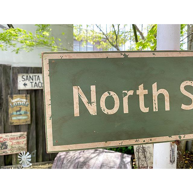 ハワイの道路標識　ウッドサイン　（ノースショア）　■ アメリカン雑貨 アメリカ雑貨 |  | 01