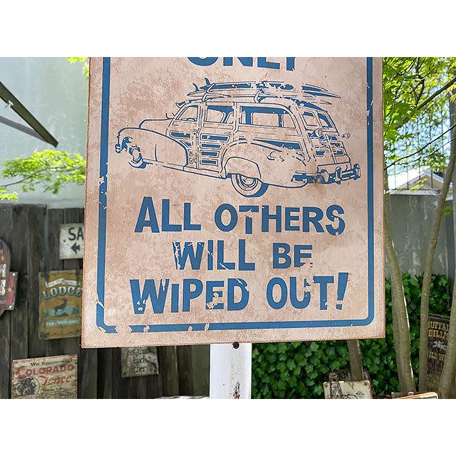 ハワイの道路標識　ウッドサイン　（サーファー専用駐車場）　■ アメリカン雑貨 アメリカ雑貨 |  | 02