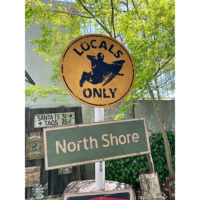 ハワイの道路標識　ウッドサイン　（ローカルオンリー）　■　アメリカン雑貨　アメリカ雑貨 |  | 03