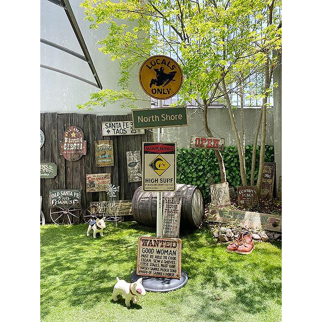 ハワイの道路標識　ウッドサイン　（ローカルオンリー）　■　アメリカン雑貨　アメリカ雑貨 |  | 04