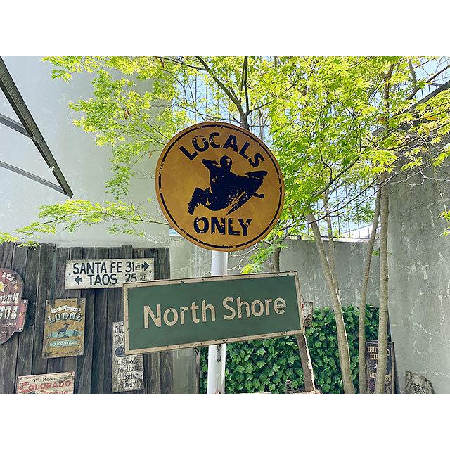 ハワイの道路標識　ウッドサイン　（ローカルオンリー）　■　アメリカン雑貨　アメリカ雑貨 |  | 05