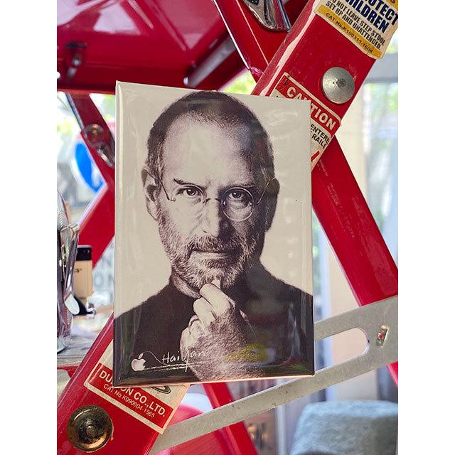 アップルの創始者 スティーブ・ジョブズ　マグネットシート ■ アメリカン雑貨 アメリカ雑貨 | 