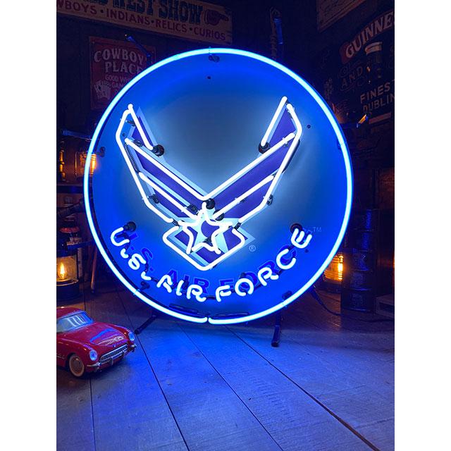 U.S.エアフォース　オフィシャルネオンサイン ■ アメリカン雑貨 アメリカ雑貨 | 