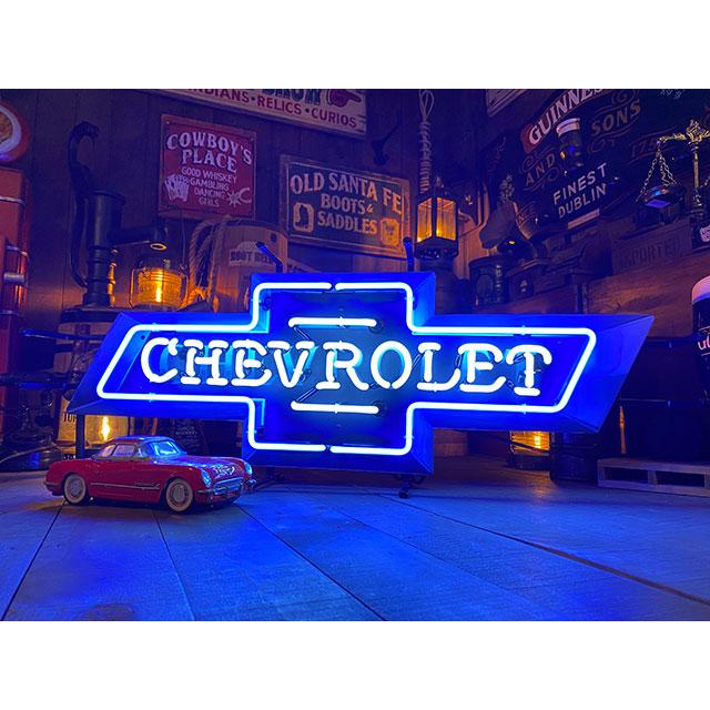 シボレー　オフィシャルネオンサイン　（ボウタイエンブレム）　■ アメリカン雑貨 アメリカ雑貨 |  | 06