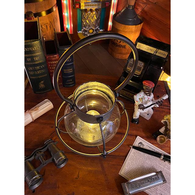 ダルトン　LEDランタン　アンティークシルバー　単三電池式　（ラウンドタイプ）　■　アメリカン雑貨　アメリカ雑貨 |  | 01