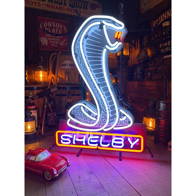 シェルビーコブラ　オフィシャルネオンサイン ■ アメリカン雑貨 アメリカ雑貨 | 