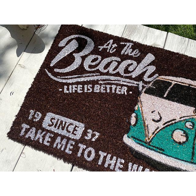 ワーゲンバス　ココマット　（At　The　Beach）　■　アメリカン雑貨　アメリカ雑貨 |  | 01