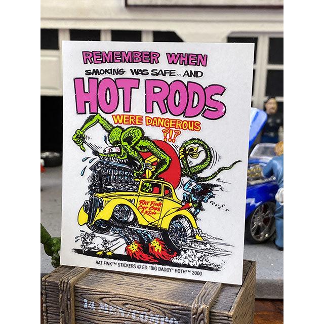 ラットフィンク モンスターステッカー （REMENBER WHEN HOT RODS 