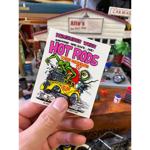 RAT FINK（ラットフィンク） モンスターステッカー （REMENBER WHEN