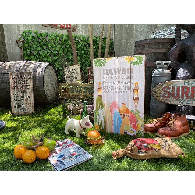 ハワイアン　ヴィンテージサインボード　（サマーパラダイス）　■　アメリカン雑貨　アメリカ雑貨 |  | 04