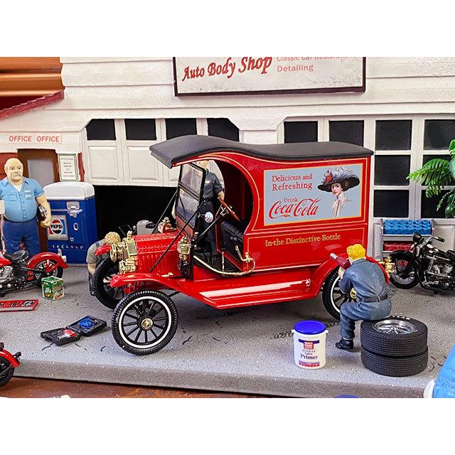 コカ・コーラ　1917年フォード・モデルT　カーゴバン　ダイキャストミニカー　1/18スケール ■ アメリカン雑貨 アメリカ雑貨 | Coca Cola | 04