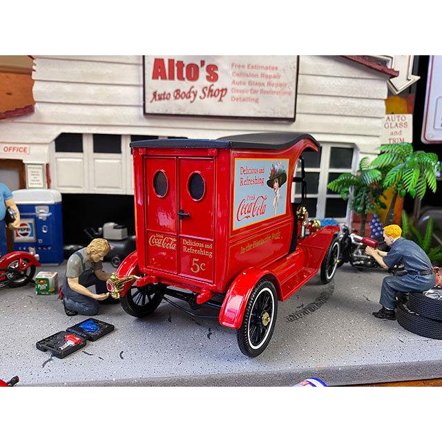 コカ・コーラ　1917年フォード・モデルT　カーゴバン　ダイキャストミニカー　1/18スケール ■ アメリカン雑貨 アメリカ雑貨 | Coca Cola | 07