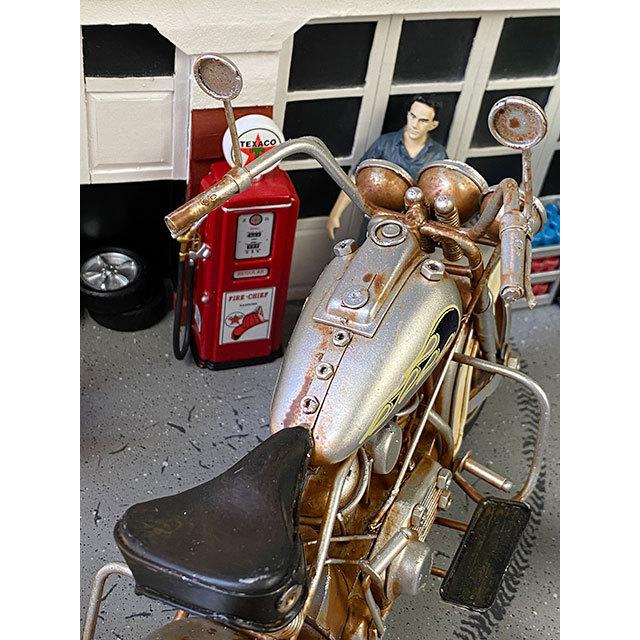 Harley Davidson ハーレー ブリキオブジェ (シルバー Harley Davidson ハーレー ブリキオブジェ (シルバー
