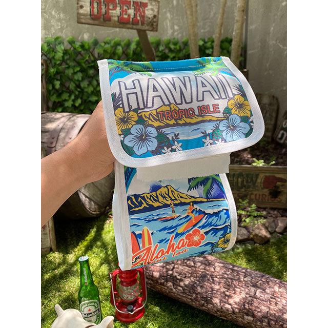 ハワイアン　トイレットペーパーホルダー　（サーフライダー）　■　アメリカン雑貨　アメリカ雑貨 |  | 05
