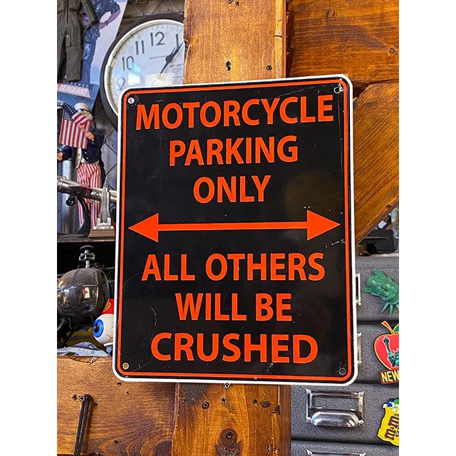 バイク専用駐車場　ミニパーキングサイン ■ アメリカン雑貨 アメリカ雑貨 | 