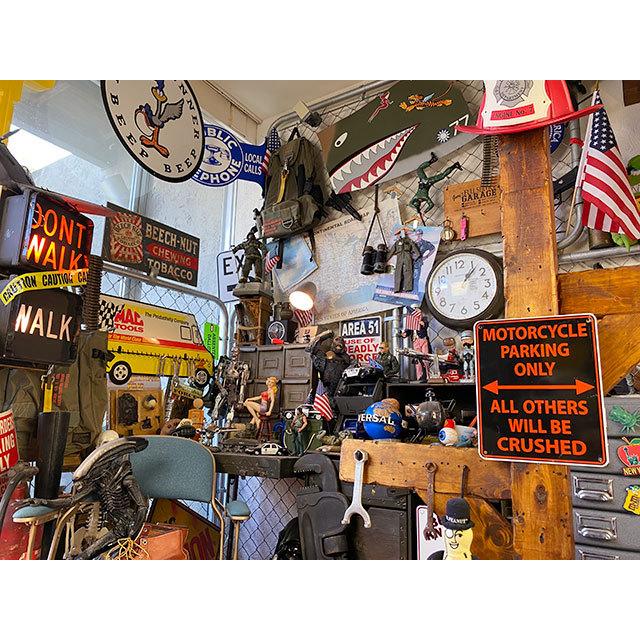 バイク専用駐車場　ミニパーキングサイン ■ アメリカン雑貨 アメリカ雑貨 |  | 02