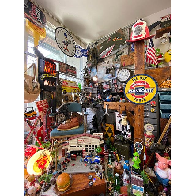 シボレー　ラウンド型ブリキ看板　（ジェニュインパーツ）　■　アメリカン雑貨　アメリカ雑貨 爆買 |  | 04