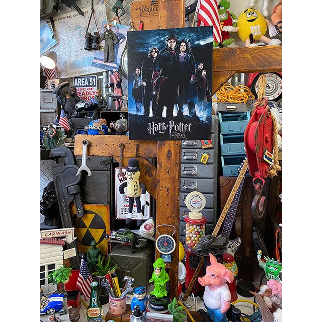 映画　ハリー・ポッターと炎のゴブレット　ブリキ看板　シリーズ第四作目 ■ アメリカン雑貨 アメリカ雑貨 |  | 02