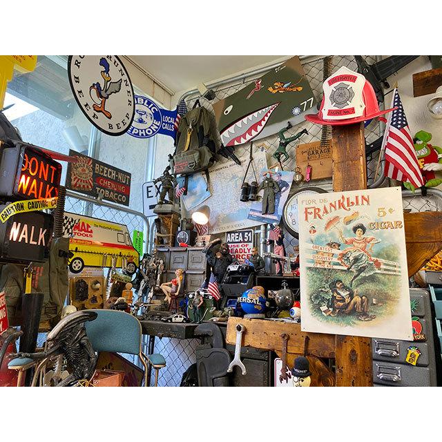 フランクリン・シガー　ブリキ看板 ■ アメリカン雑貨 アメリカ雑貨 |  | 02