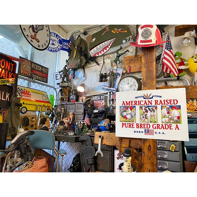 アメリカンレイズド　ブリキ看板 ■ アメリカン雑貨 アメリカ雑貨 |  | 02